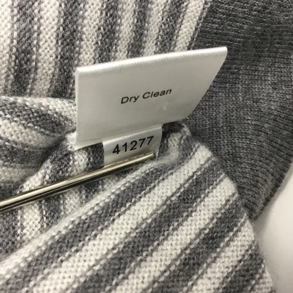 Garnet Hill Floral Embroidered Marino Wool Cardigan - Picture 10 of 10